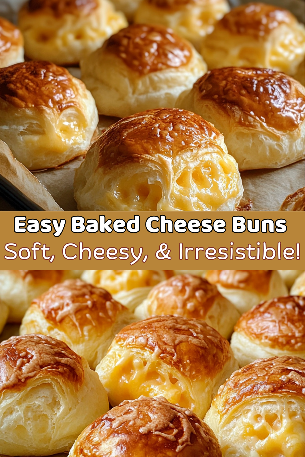 Easy Baked Cheese Buns 