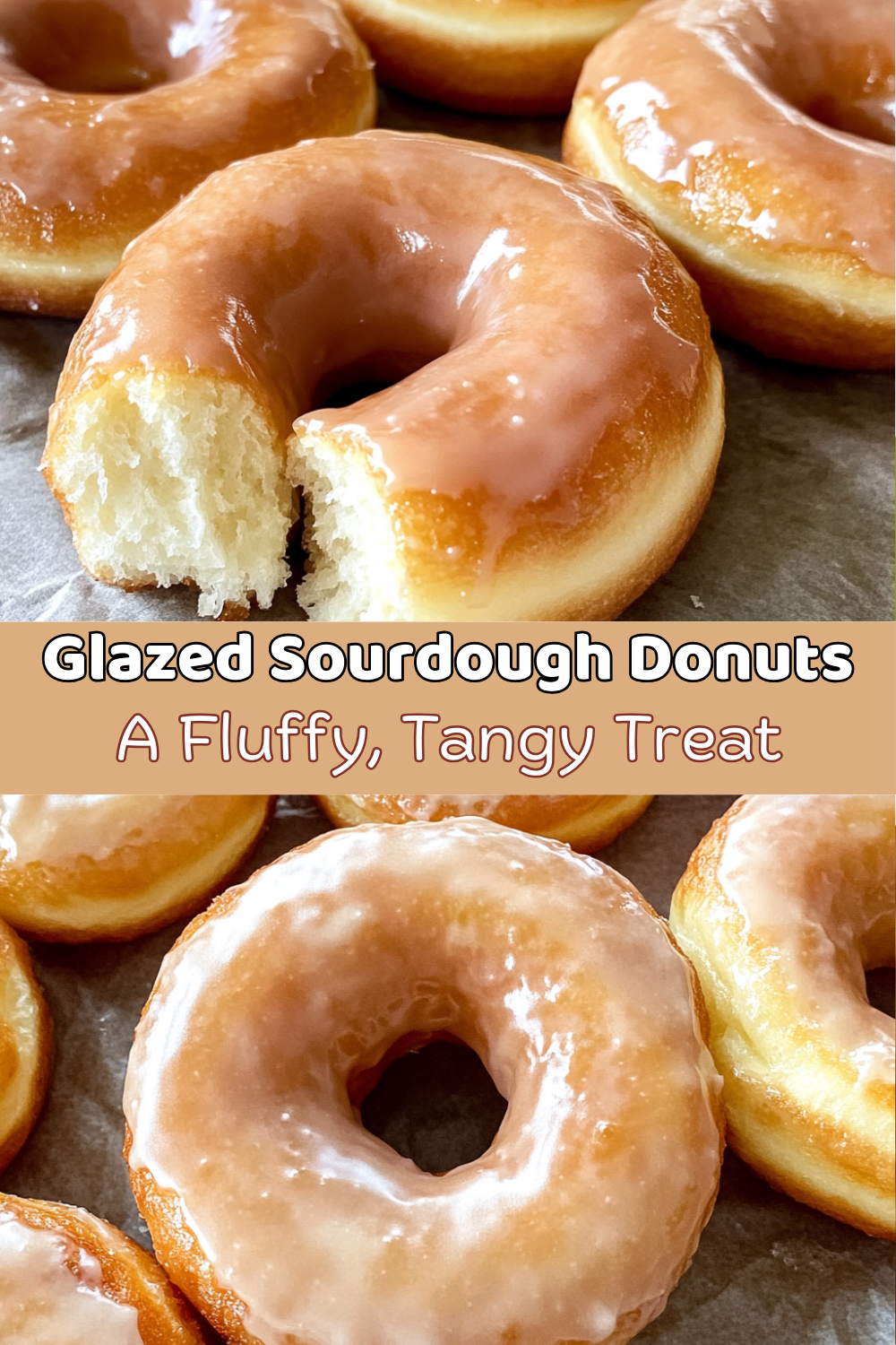 Glazed Sourdough Donuts