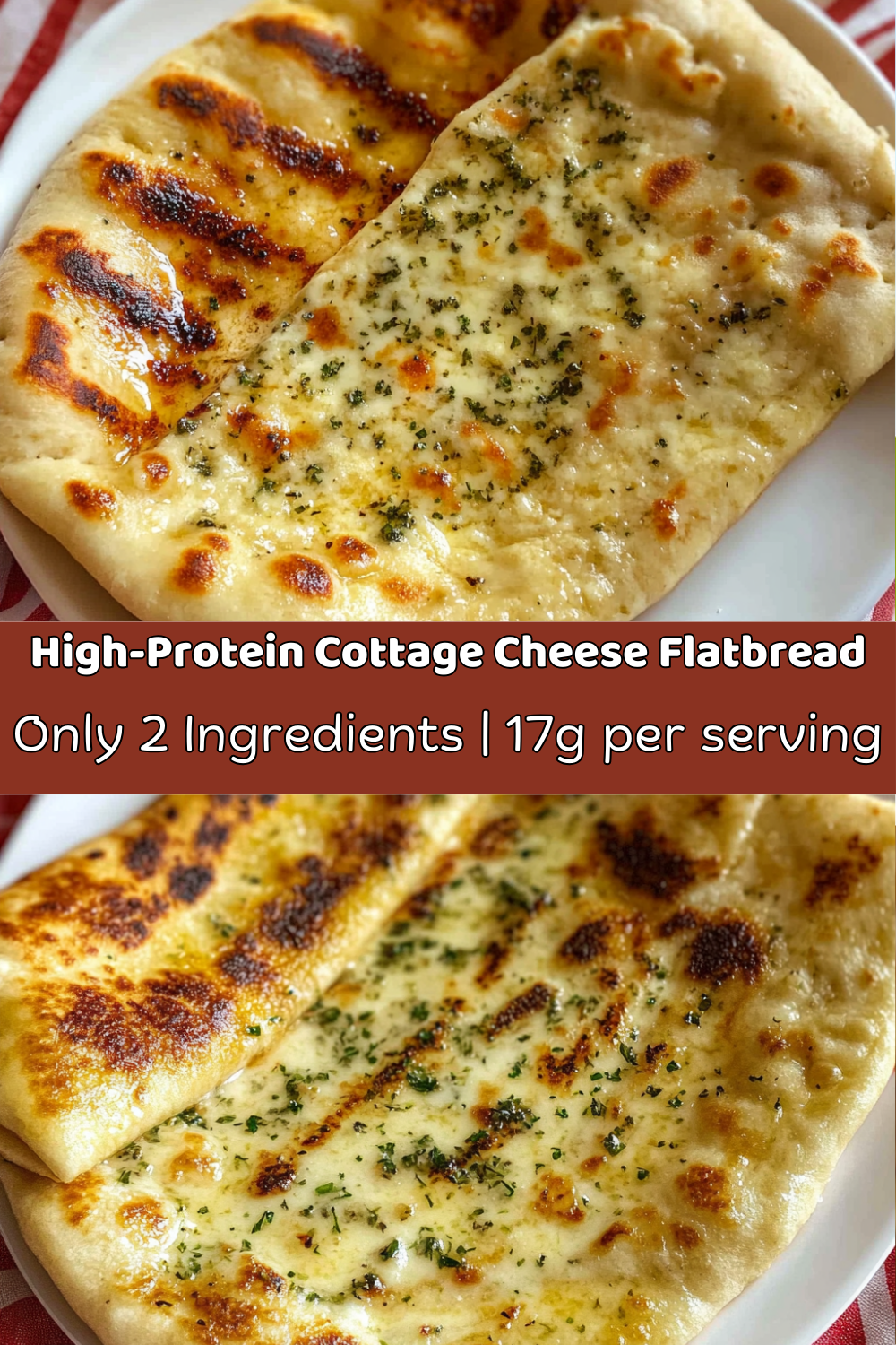 High-Protein Cottage Cheese Flatbread