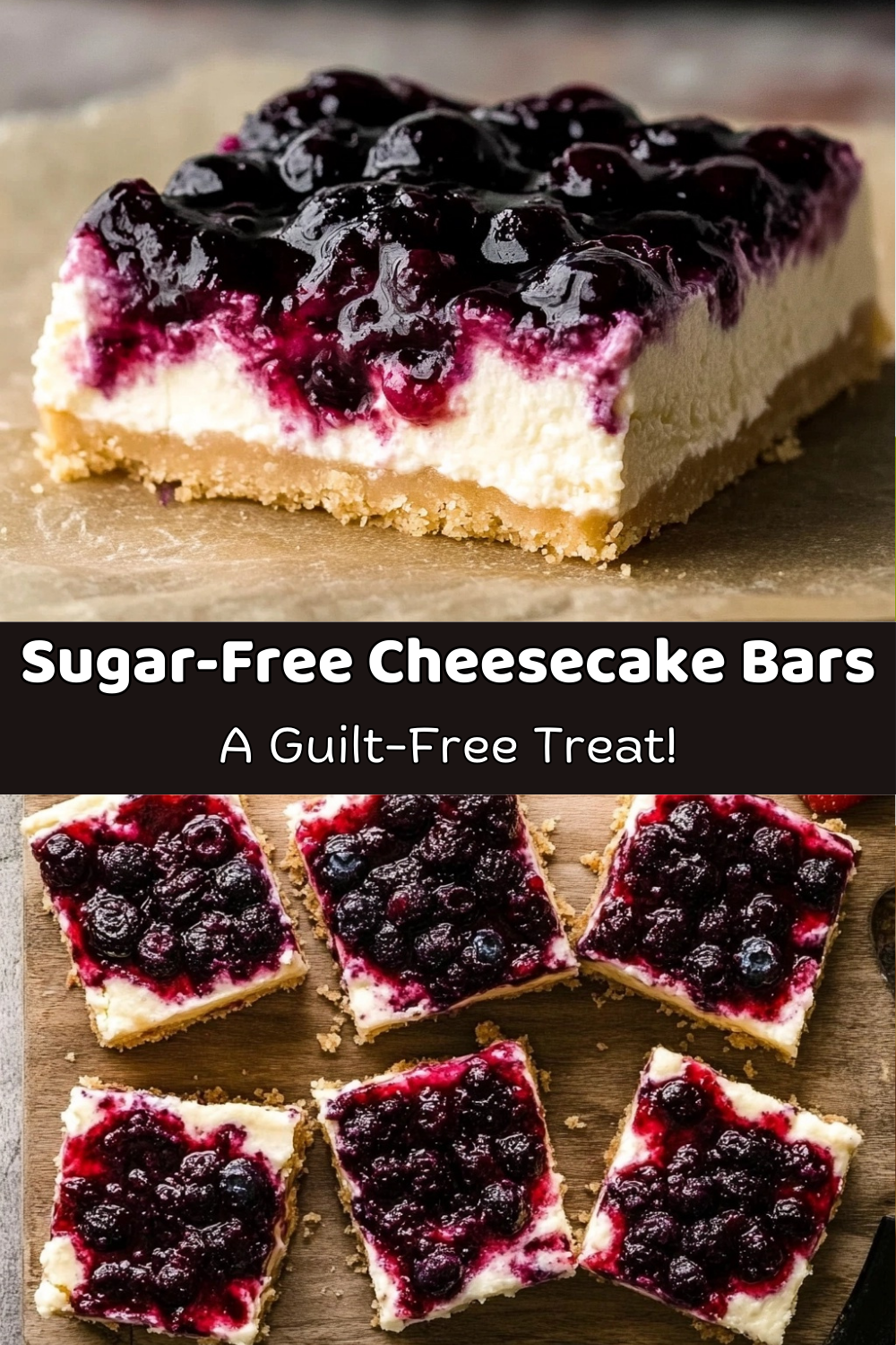 Sugar-Free Cheesecake Bars