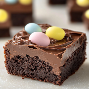 Easter Egg Brownies