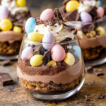 Mini Eggs Brownie Parfaits