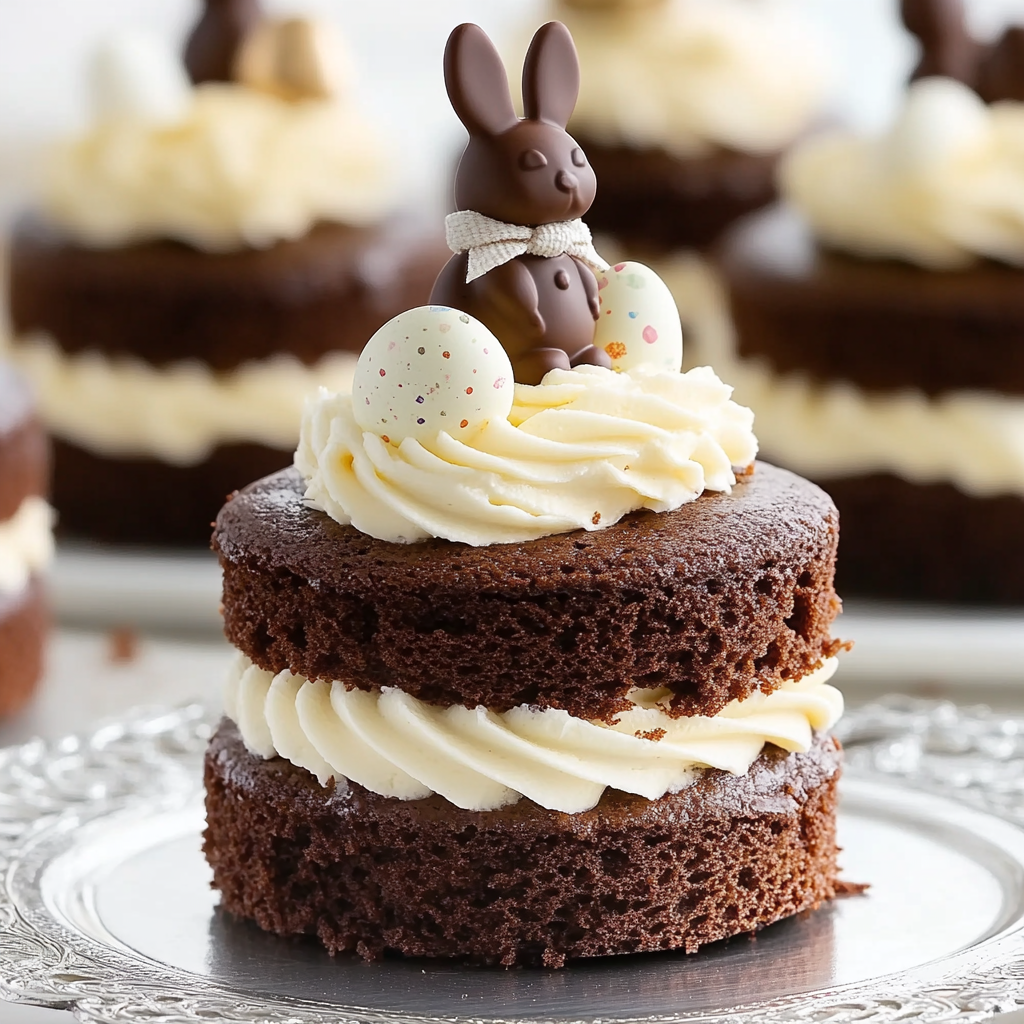 Mini Easter Layer Cakes
