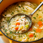 Easy Chicken and Rice Soup