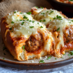 Garlic Bread Meatball Bombs