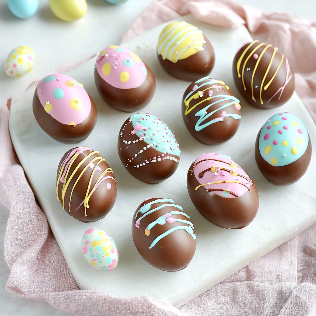 Homemade Peanut Butter Easter Eggs