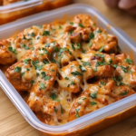 High-Protein Creamy Garlic Cheesy Chicken