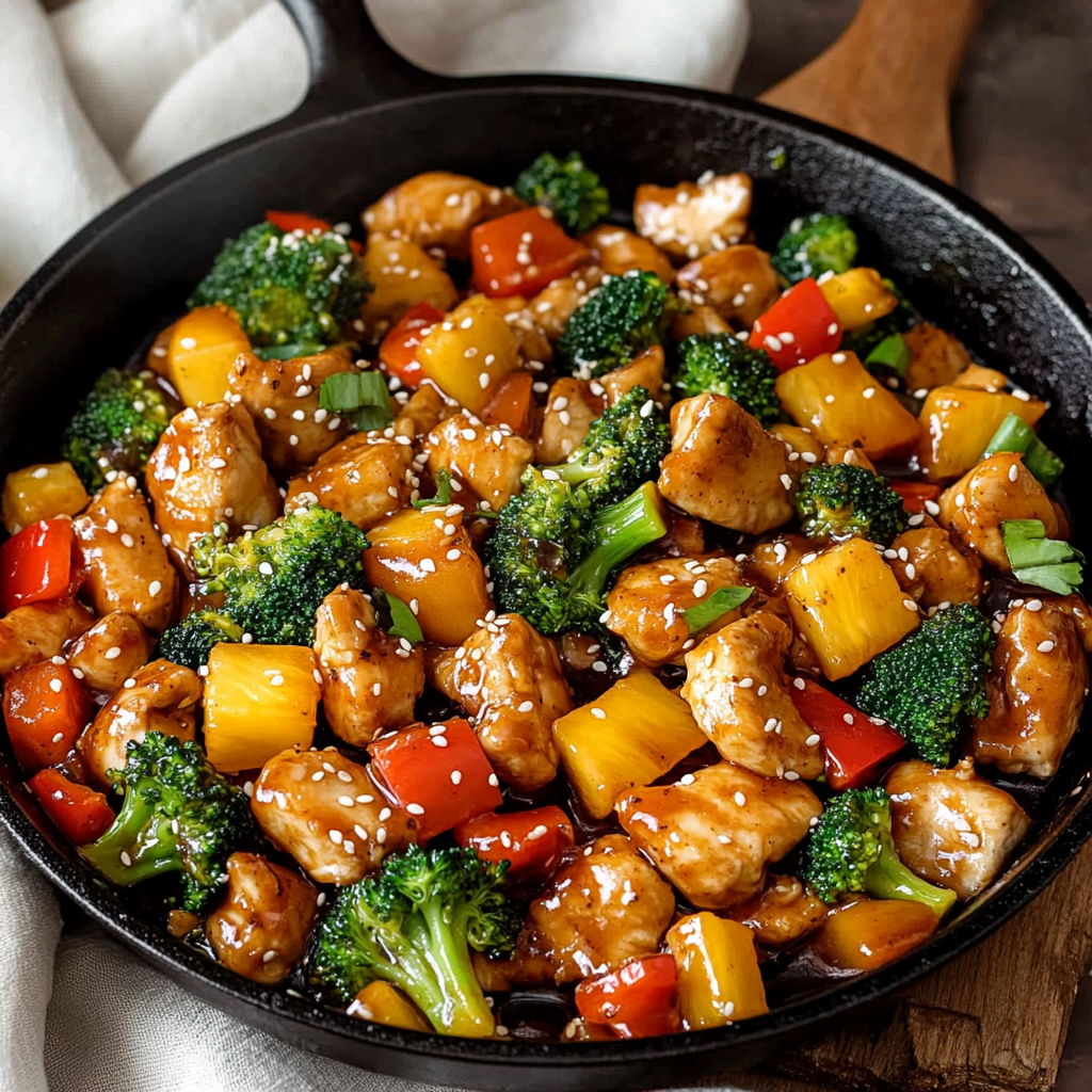 **MidJourney Prompt:** Easy Chicken Stir Fry Recipe