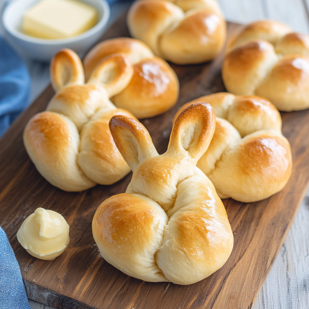 Fluffy Bunny Buns for Easter!