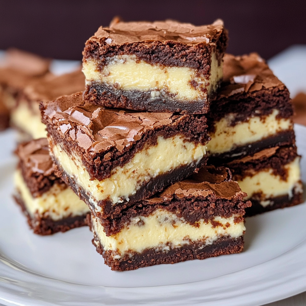 Cheesecake Brownies