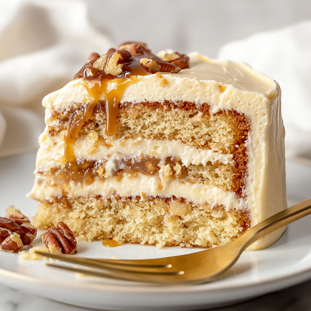 Butterscotch Crunch Cake