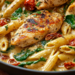 Creamy Sun-Dried Tomato Chicken Pasta