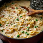 Creamy Italian Ground Chicken Soup