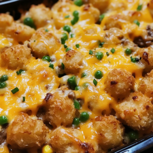 Tater Tot Taco Casserole