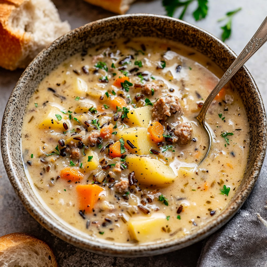 Creamy Potato and Sausage Chowder