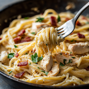 Creamy Chicken Carbonara