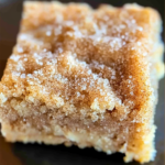 Cinnamon Sugar Blondies