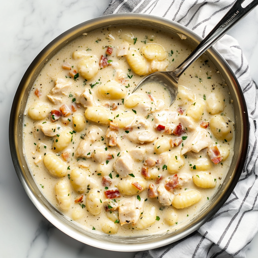Chicken Bacon Gnocchi