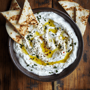 Whipped Feta Dip with Spicy Honey