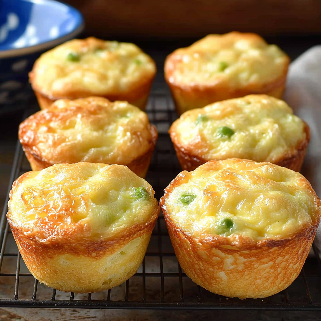 Fluffy Cottage Cheese Egg Muffins