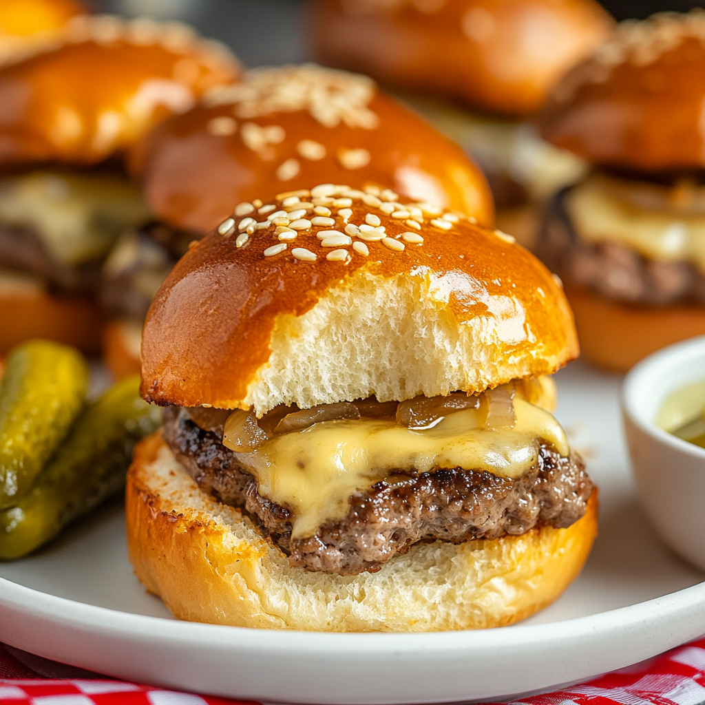 Baked Cheeseburger Sliders