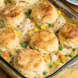 Easy Chicken Pot Pie Casserole