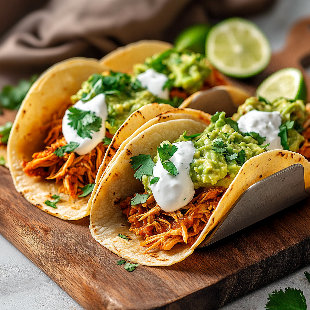 Crockpot Chicken Tacos