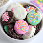 Dipped Spring Oreos
