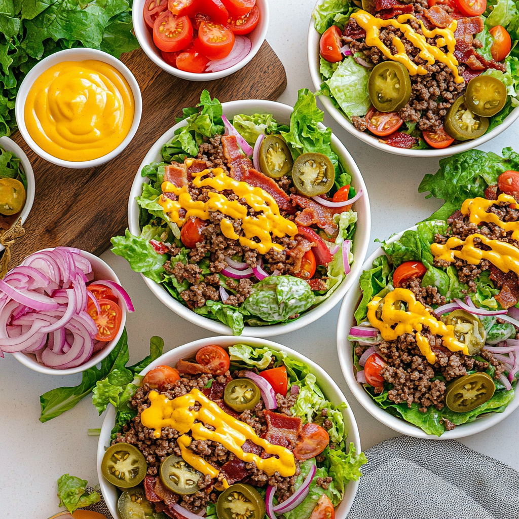 Cheeseburger Bowls