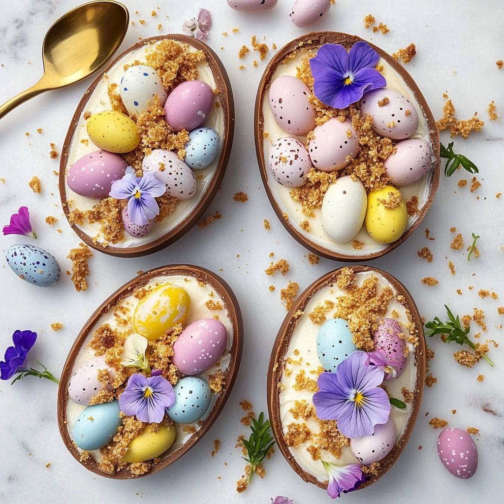 Easter Egg Cheesecake