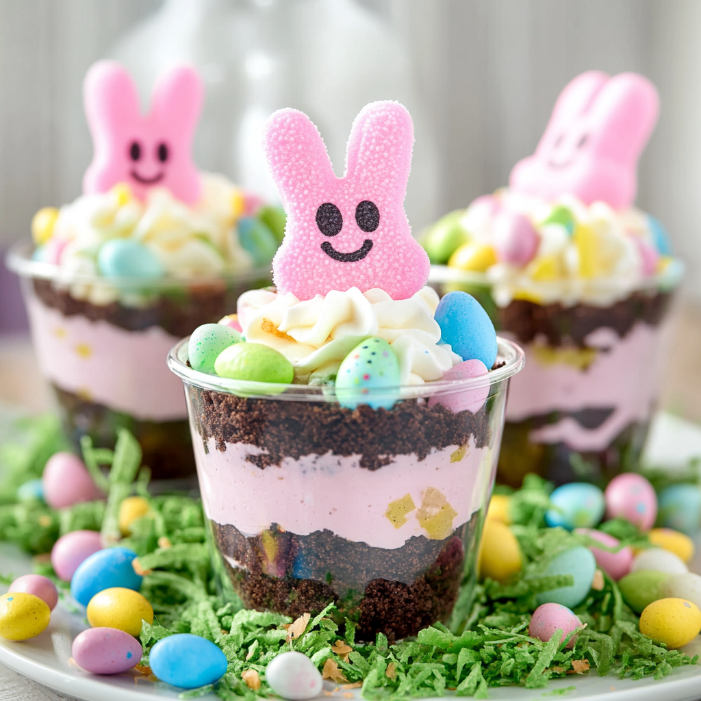 Easter Dirt Cups