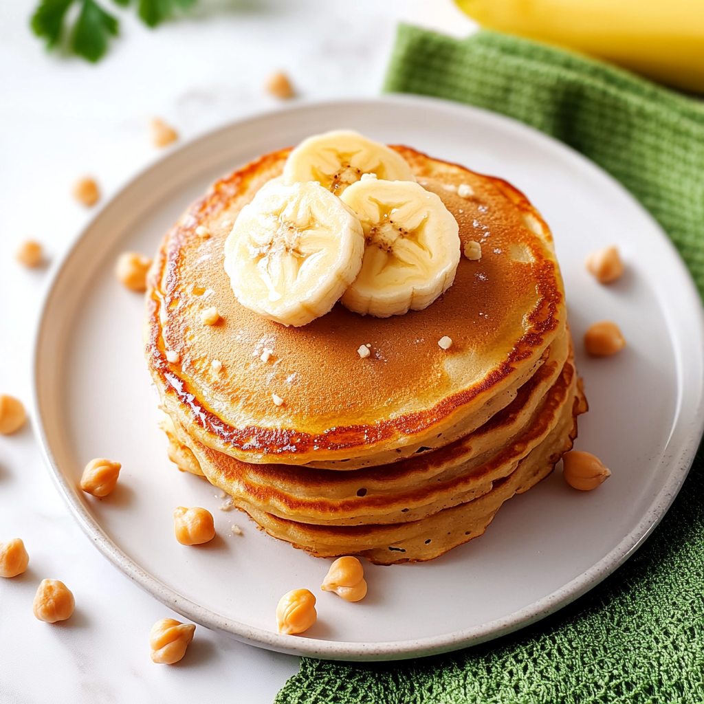 Fluffy Cottage Cheese Pancakes