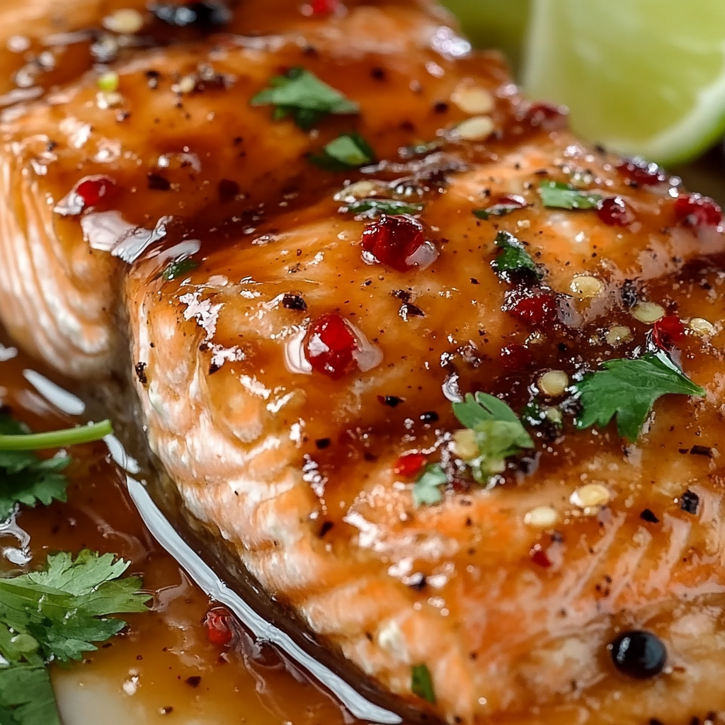 Baked Pineapple Salmon