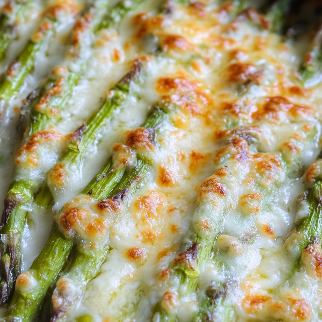 Cheesy Garlic Baked Green Beans