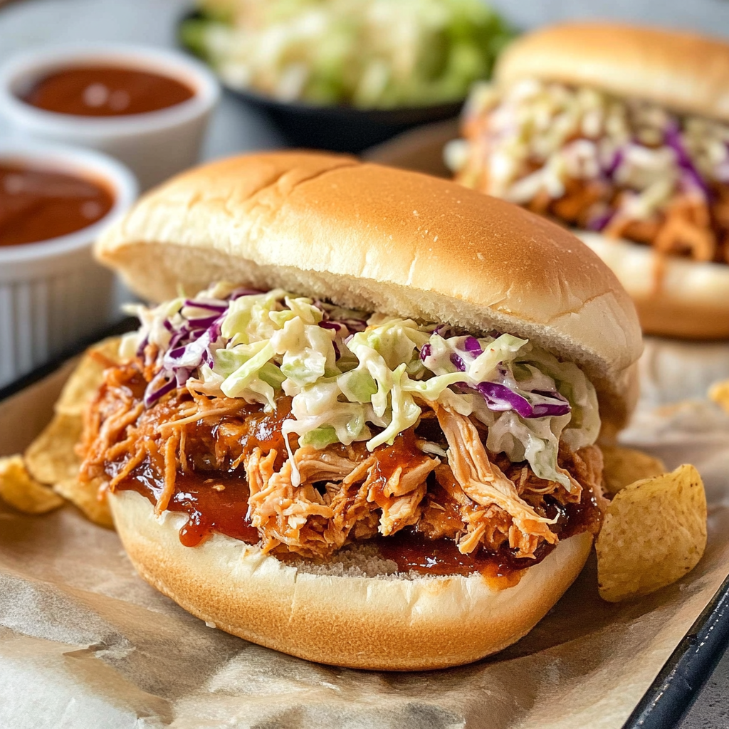 Easy Slow Cooker BBQ Chicken