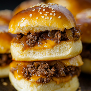 The Ultimate Cheeseburger Sliders