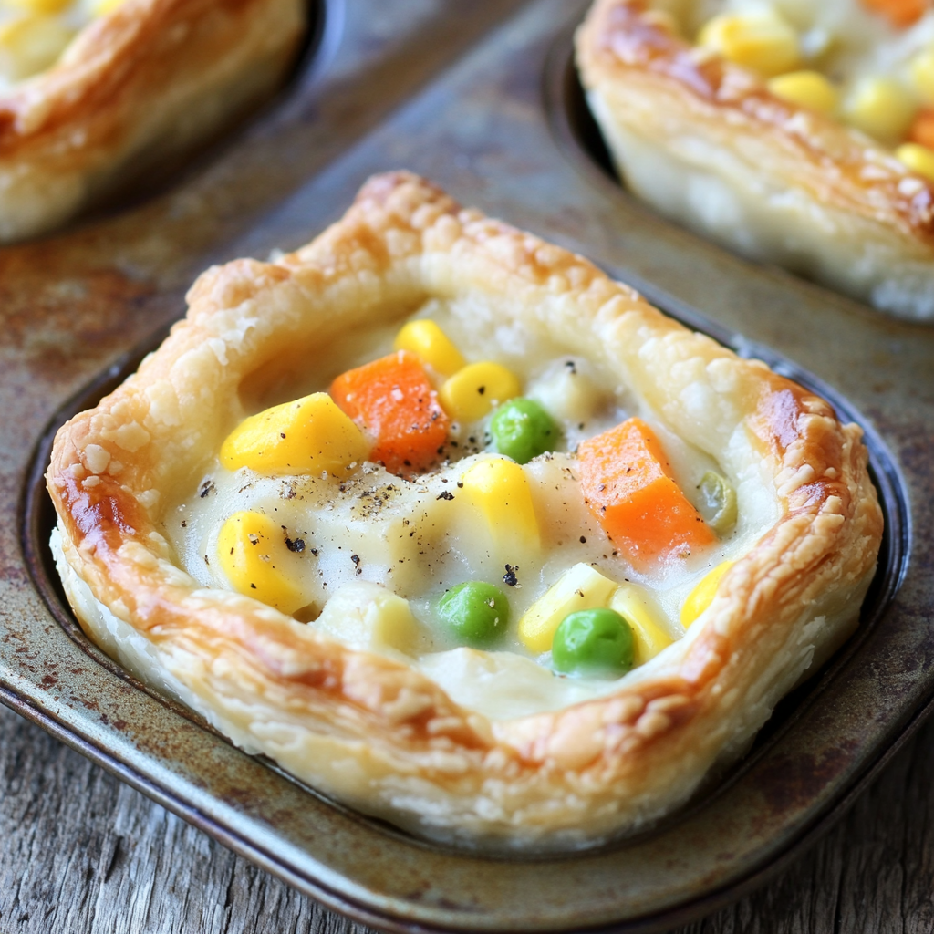 Mini Chicken Pot Pies