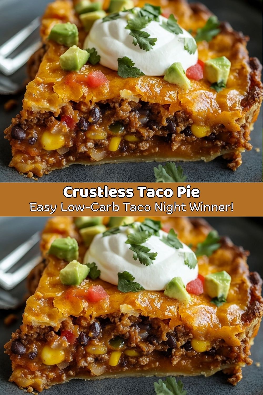 Crustless Taco Pie Magic
