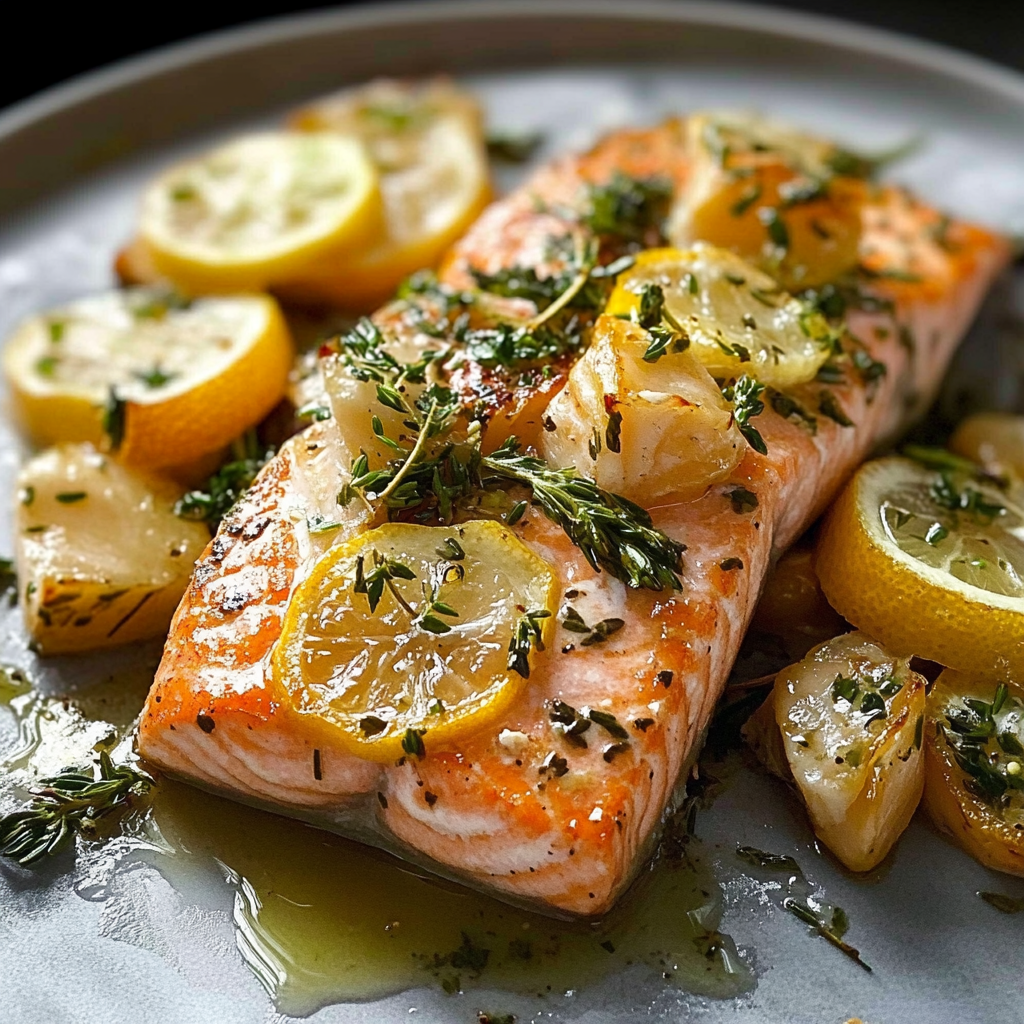 Lemon & Herb Baked Salmon