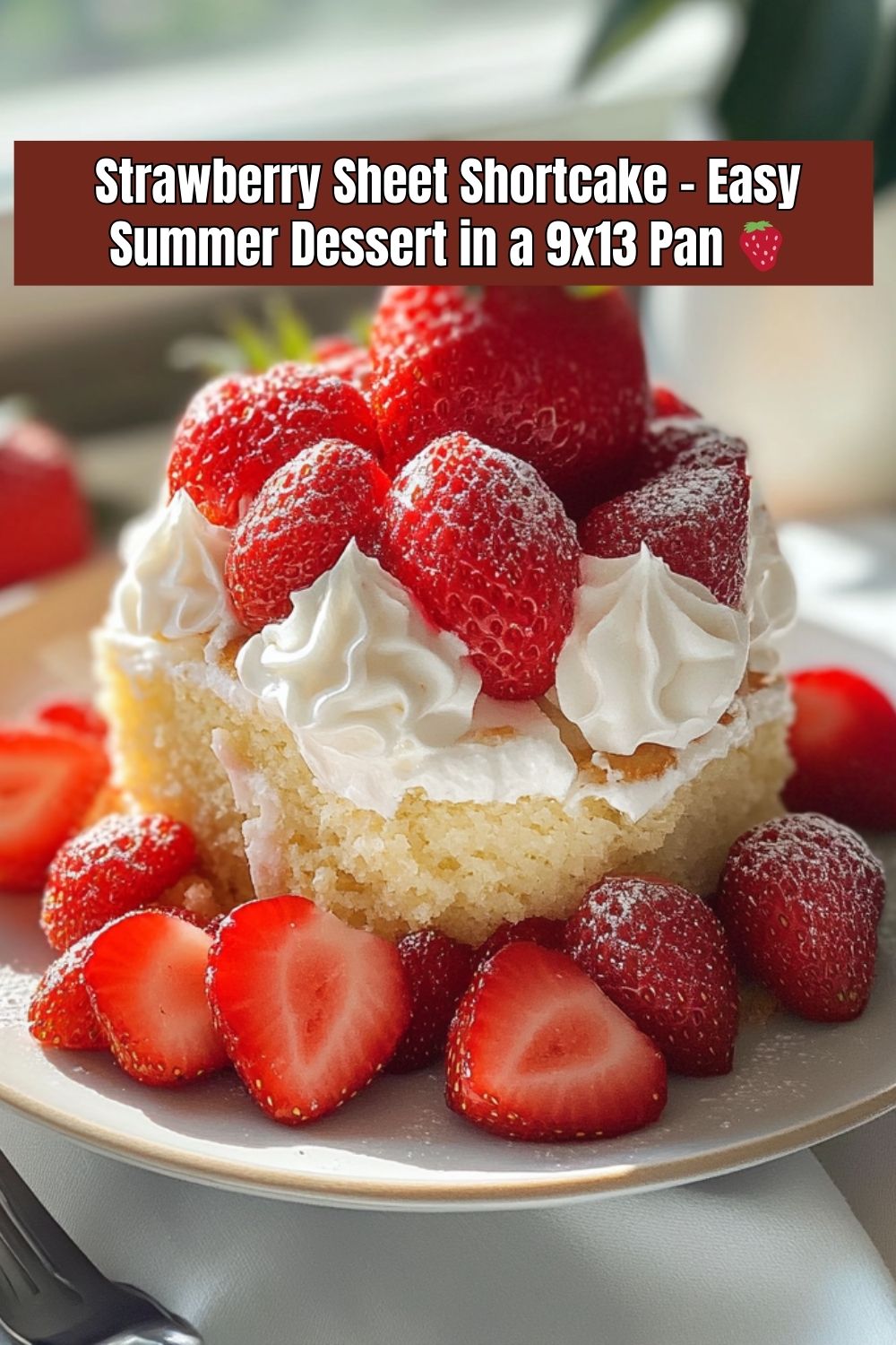 Strawberry Sheet Shortcake