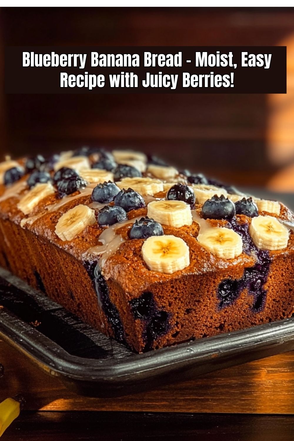 Blueberry Banana Bread