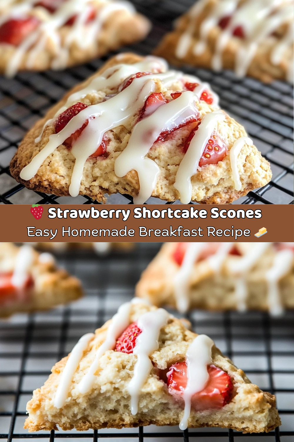 Strawberry Shortcake Scones