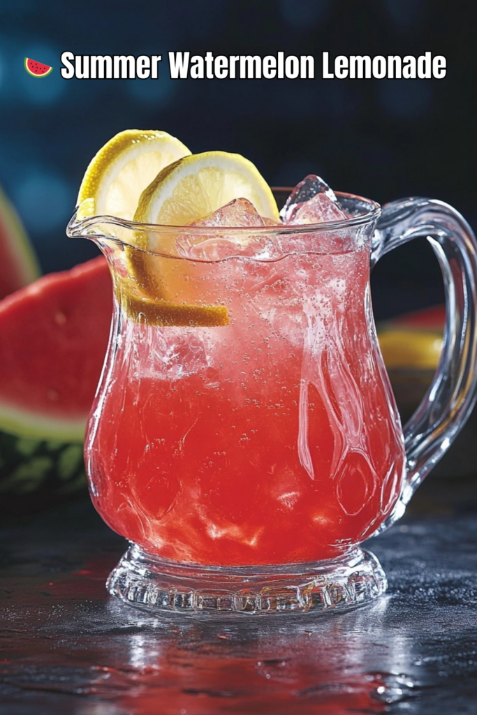 Summer Watermelon Lemonade Recipe