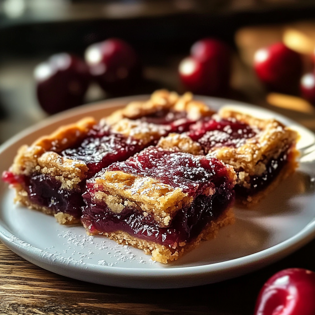 cherry pie bars