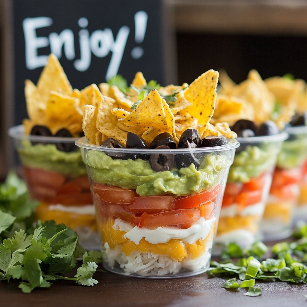 7-Layer Dip Cups