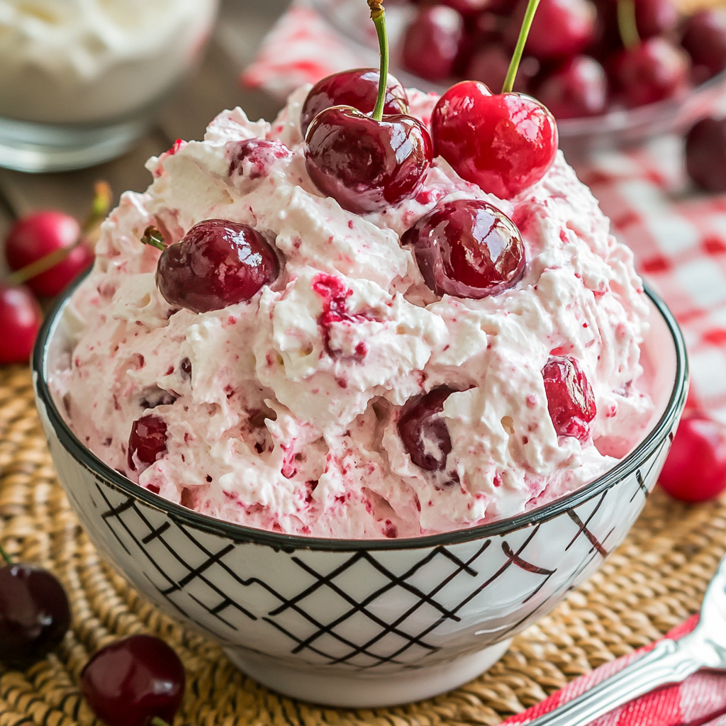 Cherry Cheesecake Fluff Recipe