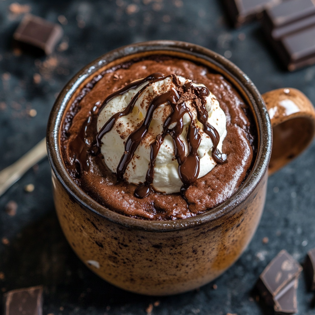Chocolate Protein Mug Cake