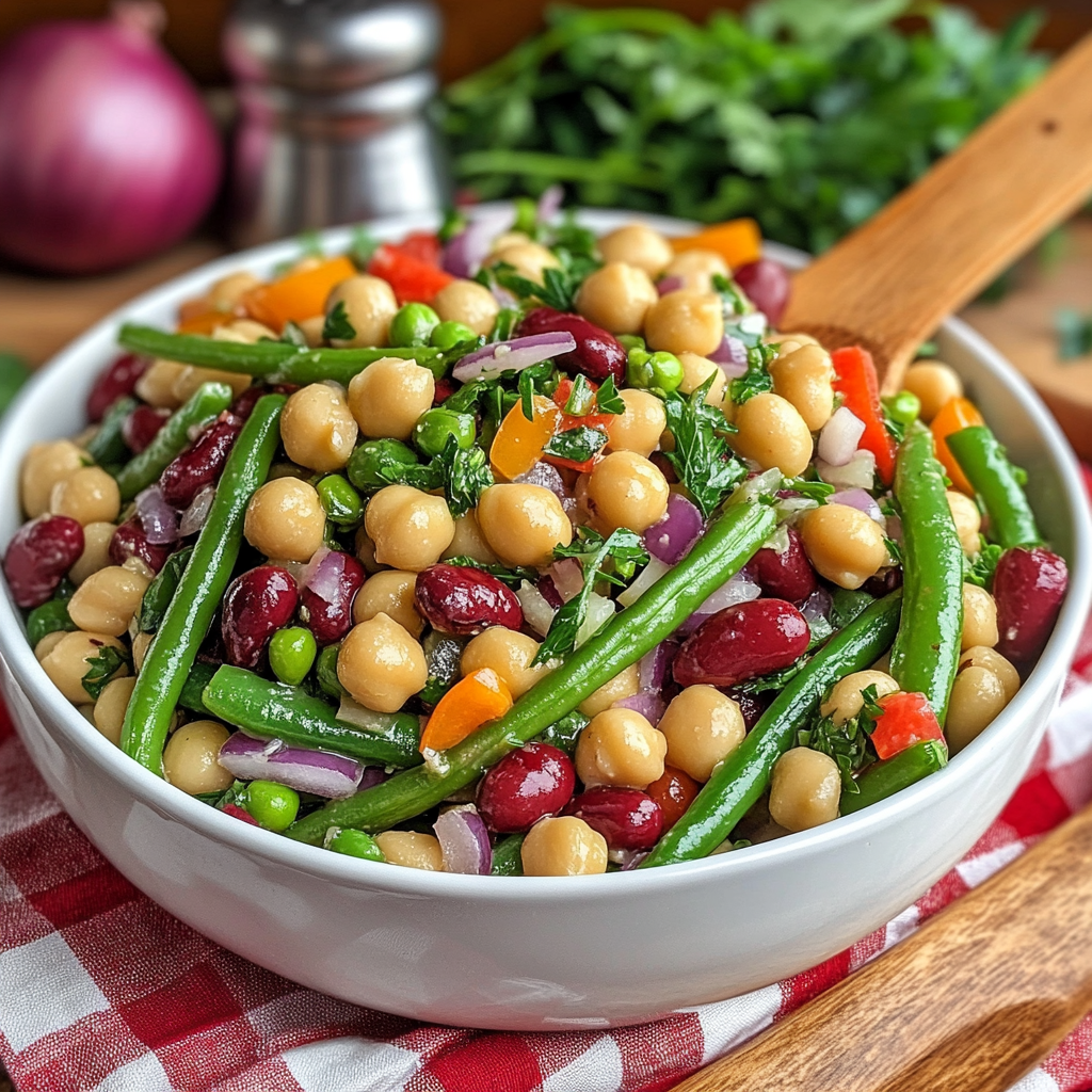 Marinated Four Bean Salad