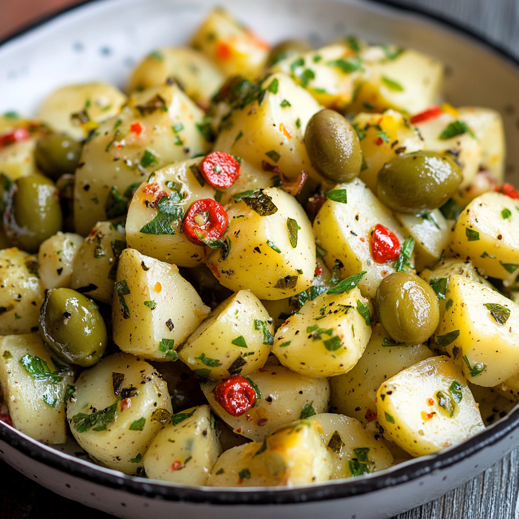 Green Olive Potato Salad