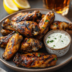 Grilled Lemon Pepper Wings